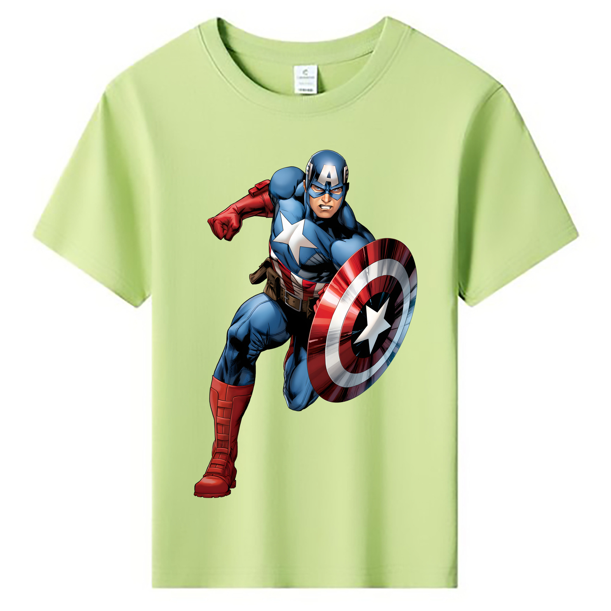 （画像用） アベンジャーズ The Avengers 綿100％キッズTシャツ（フロントプリント）